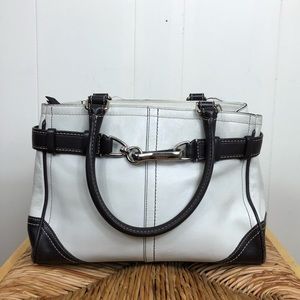 Vintage Coach Hampton Carryall Satchel